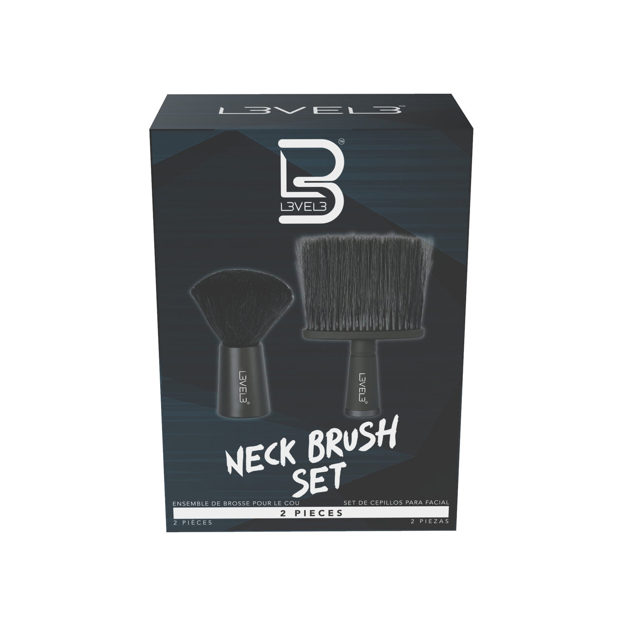 Family Pack Brush Set Black - 3 Pack