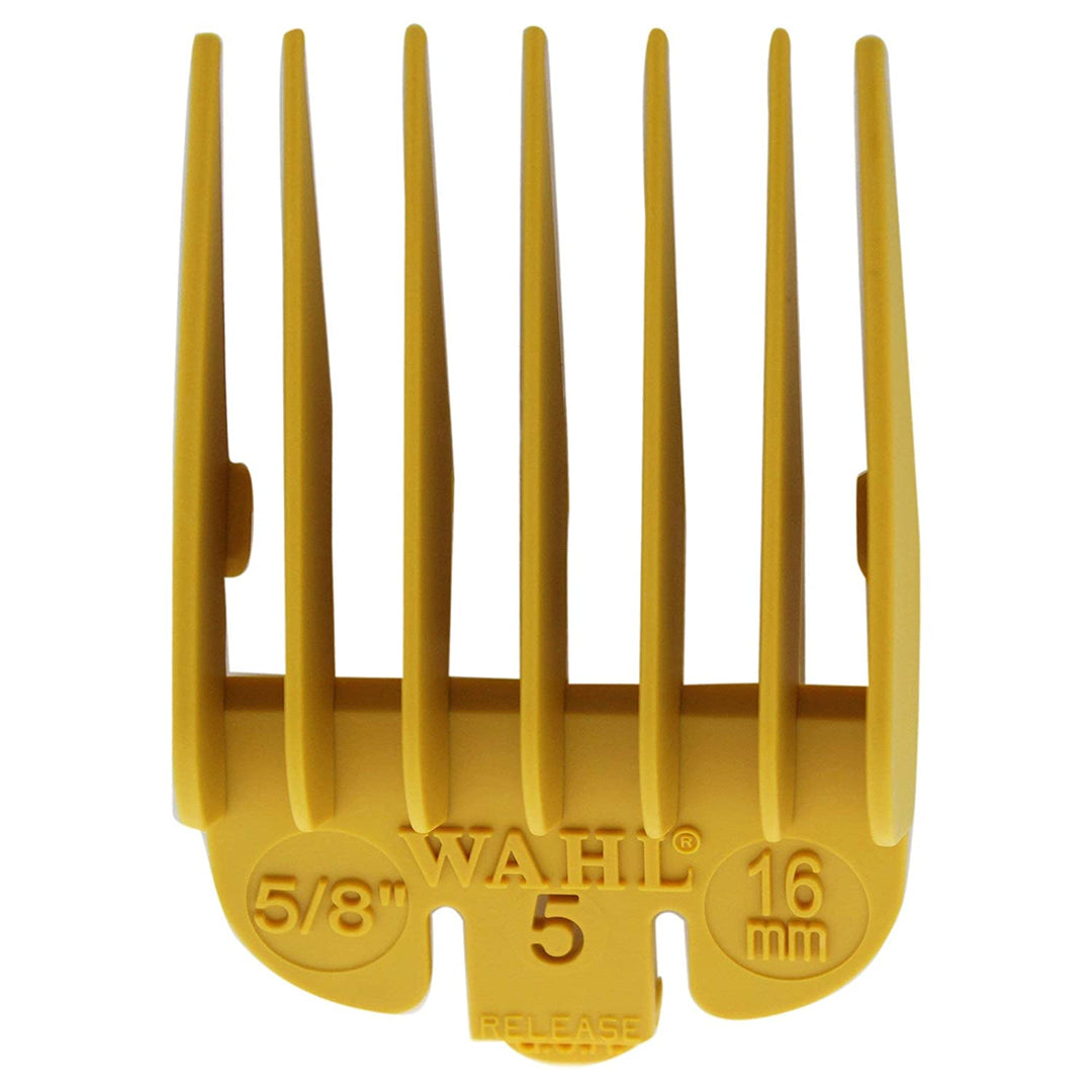 Wahl Professional #5 Color Coded Guide Comb Attachment 5/8" (16 mm) Yellow