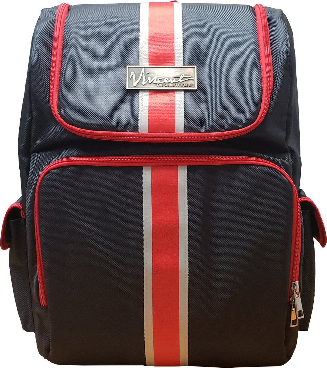 Vincent Black Classic Backpack