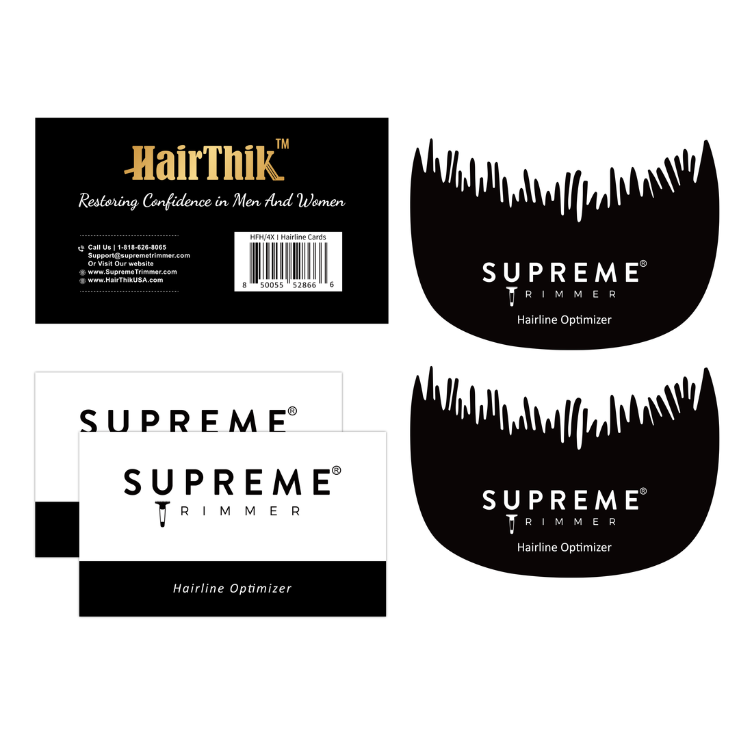 Hairline Enhancement Cards - 4 Pack