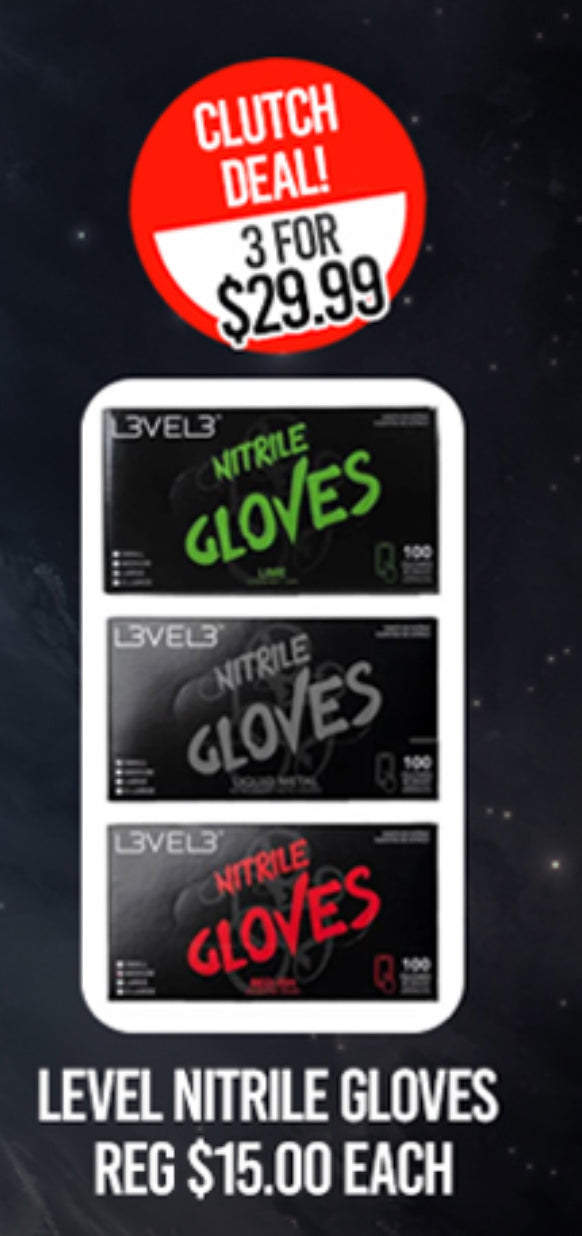 Black Friday Nov 2024 Deal Level 3 Gloves, 3 boxes