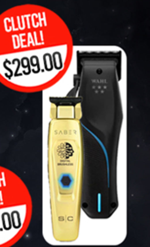 Black Friday Nov 2024 Deal Wahl Vapor and Stylecraft Saber Trimmer Gold