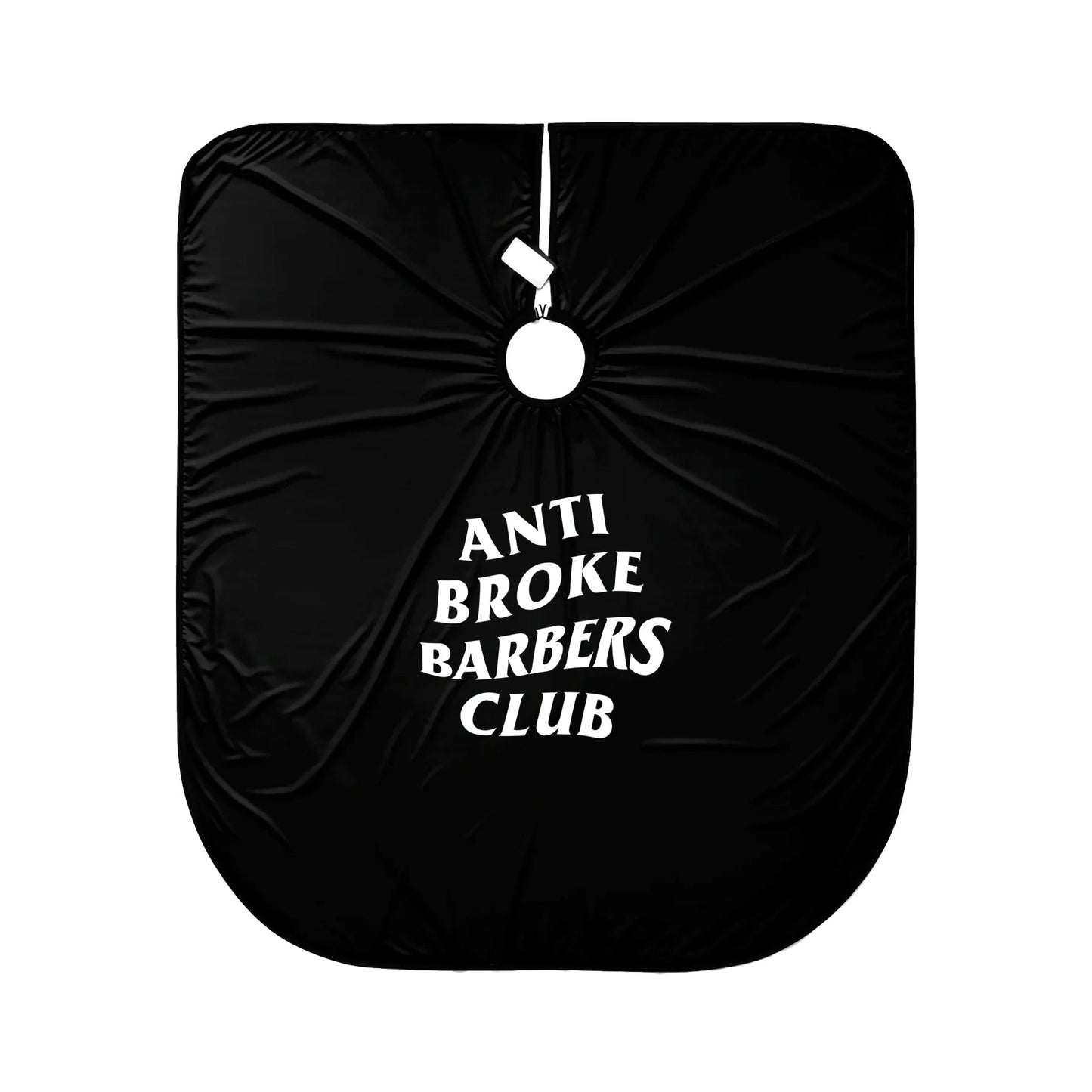 Classic Logo Barber Cape - Black