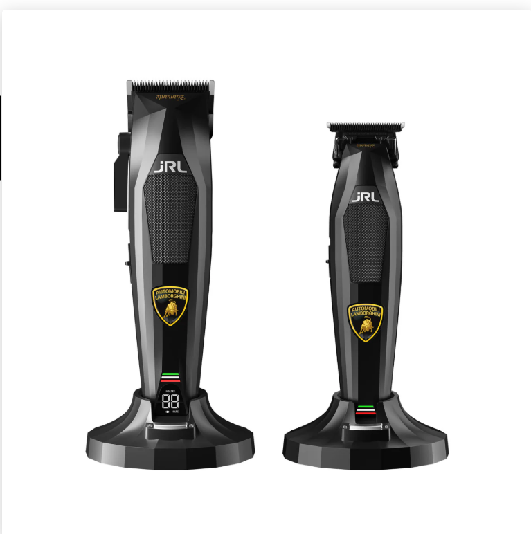 JRL Lamborghini Diamante Black Clipper and Trimmer Combo