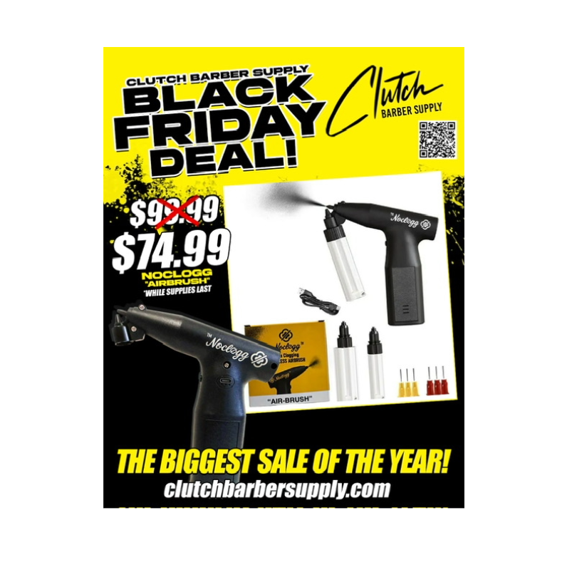 Black Friday Deal NoClogg Cordless Airbrush System