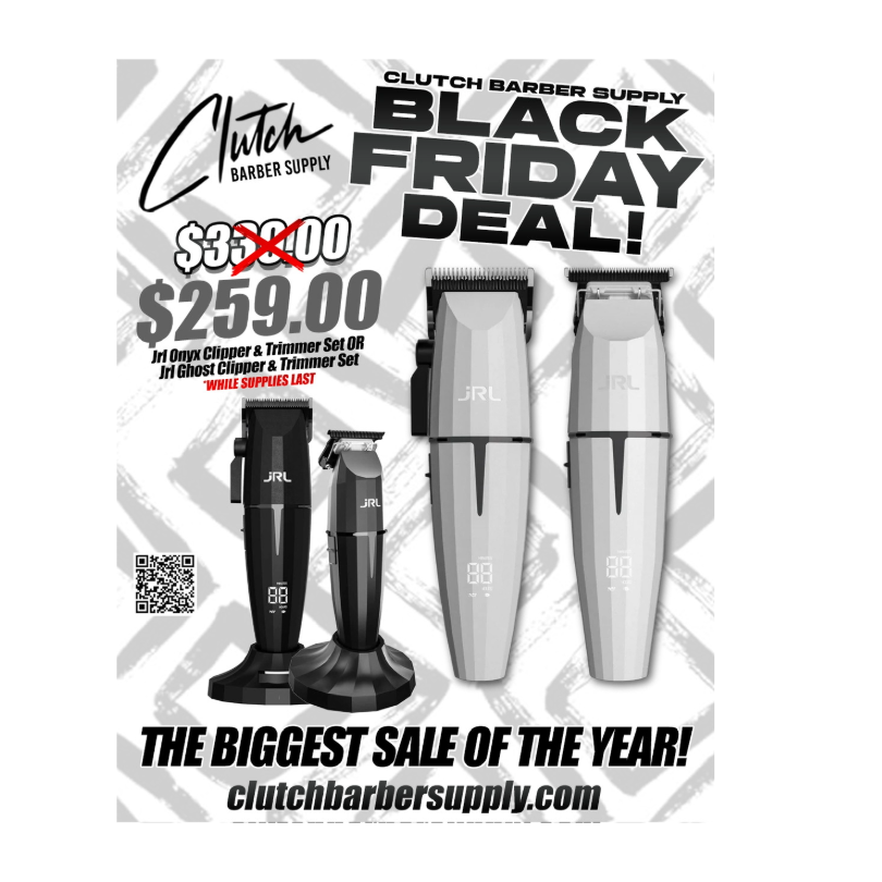 Black Friday Deal JRL Ghost  or Onyx Clipper and Trimmer Combo