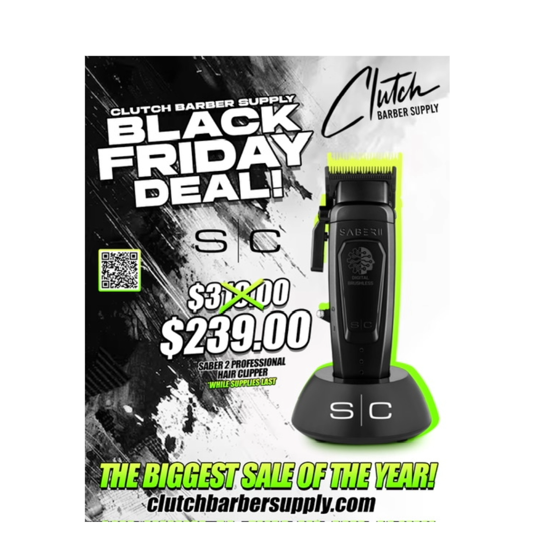 Black Friday Deal Saber 2.0 Black Clipper