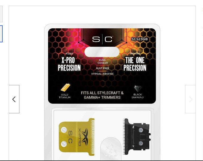 Stylecraft X-Pro Precision Gold Black Diamond SC523GB