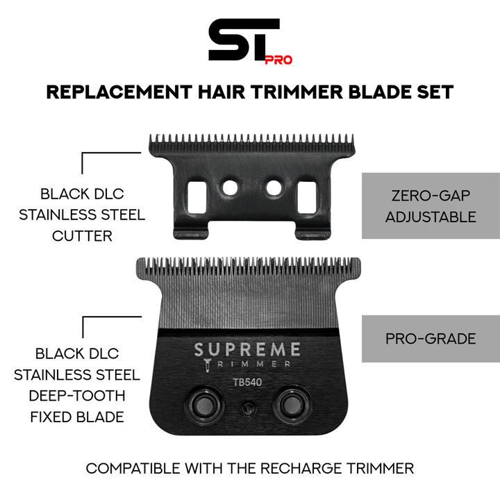 Deep Tooth Blade for Recharge Trimmer-TB540