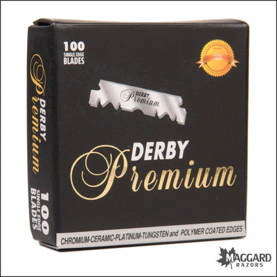 Derby Premium Razor Blades – 3/$18 Pack Deal