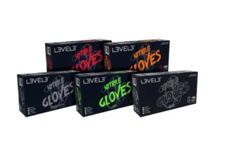 August Deal: Level 3 Nitrile Gloves – 3 for $30