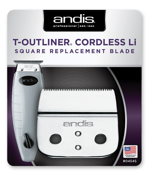 Andis Cordless T-Outliner Square Blade