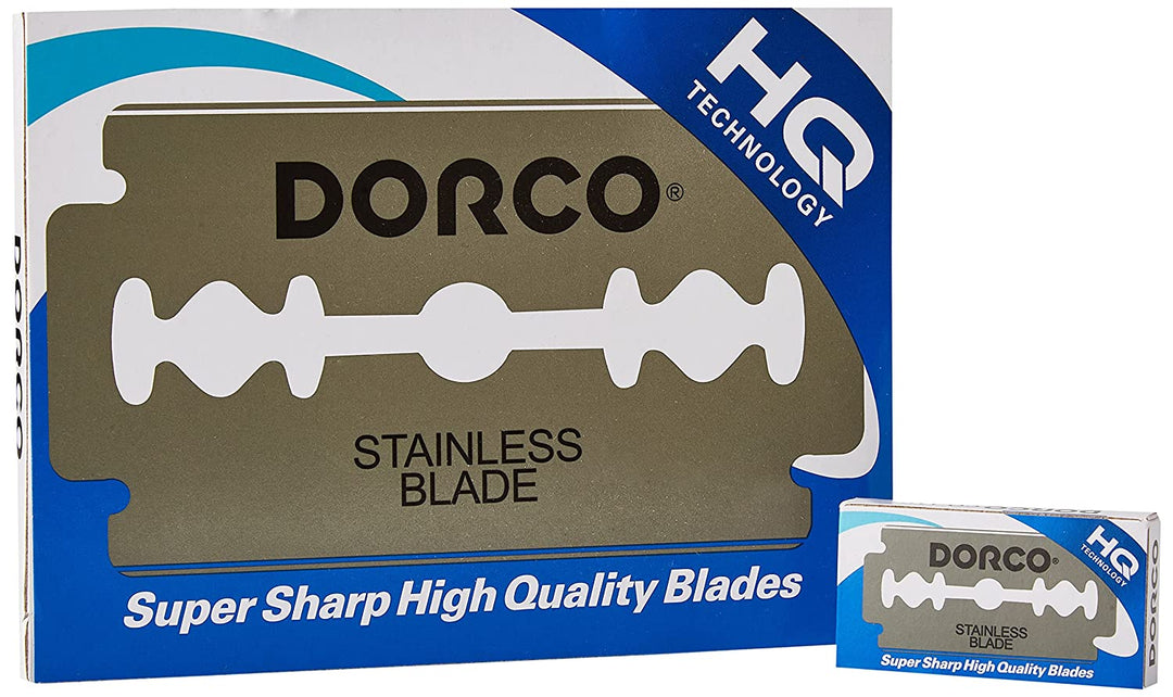 Dorco ST300 Platinum Extra Double Edge Razor Blades - 100 Ct