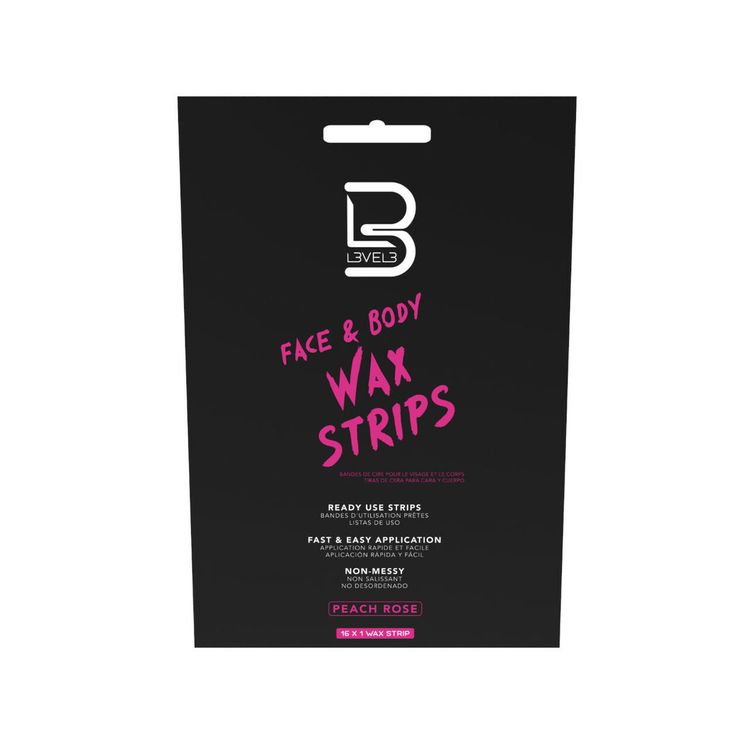 L3VEL3  FACE & BODY WAX STRIPS