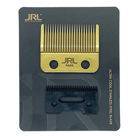 JRL (BF04G) Ultra Cool Stainless Steel Fade Precision Clipper Blade Gold