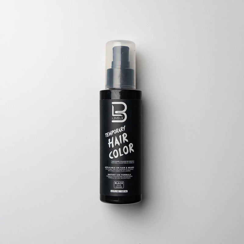 L3VEL3 TEMPORARY BEARD HAIR COLOR – BLACK