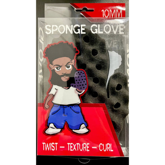 Twist Texture Curl Sponge Glove (10MM)