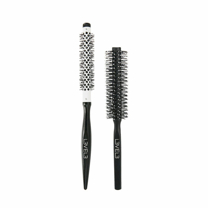 L3VEL3  ROUND BRUSH SET - 2 PC