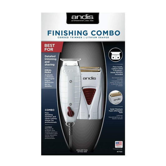 Andis Professional Finishing Combo - Trimmer & Shaver