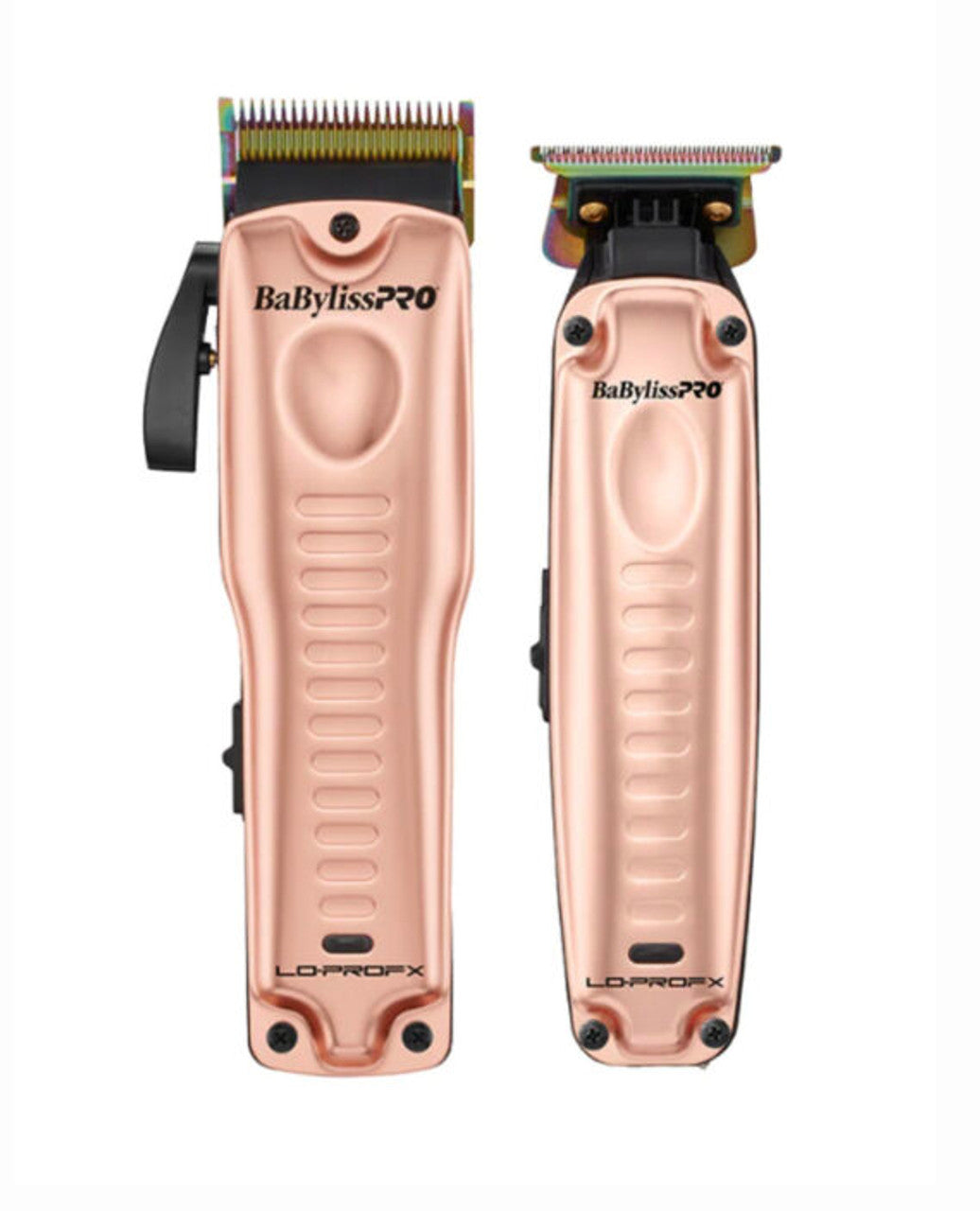 BaByliss PRO Lo-Pro Limited Edition High Performance Clipper & Trimmer Collection Set - Rose Gold