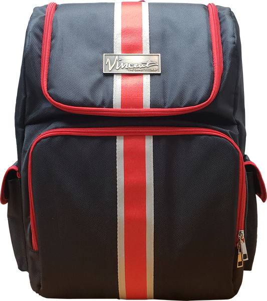 Vincent Black Classic Backpack